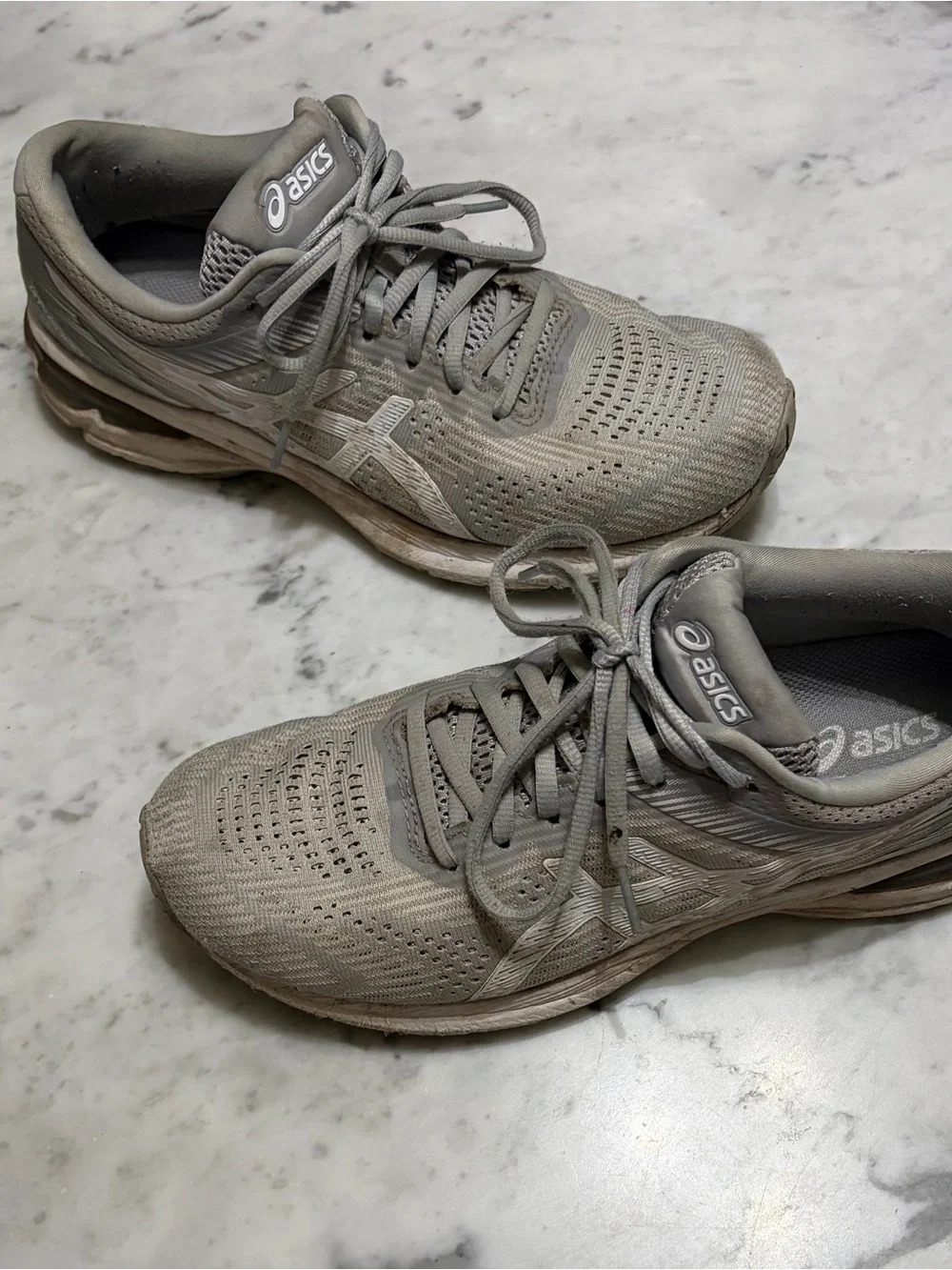 ASICS ladies Gray Shoes - Lightweight Comfort